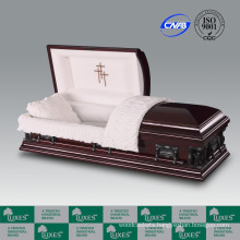 High Quality Wholesale American Cheap Veneer Casket Coffin For Funeral